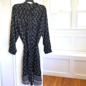ROAMANS Bohemian Tunic Shirt Dress Blouse Top Duster Women’s Plus Size 3X 32W